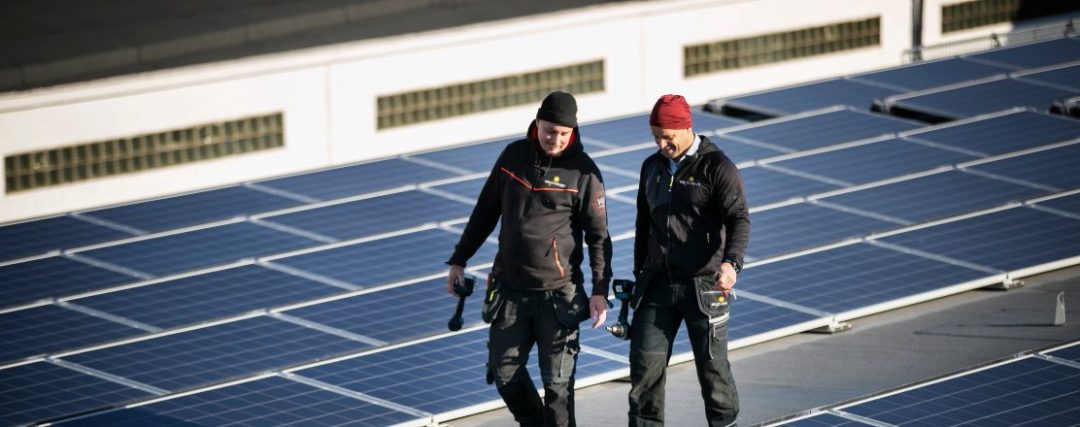 Fotografering åt Solkompaniet