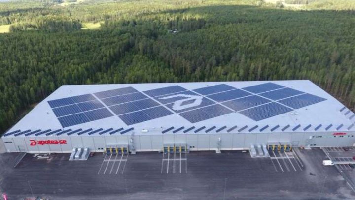 Apoteas logistikanläggning i Morgongåva