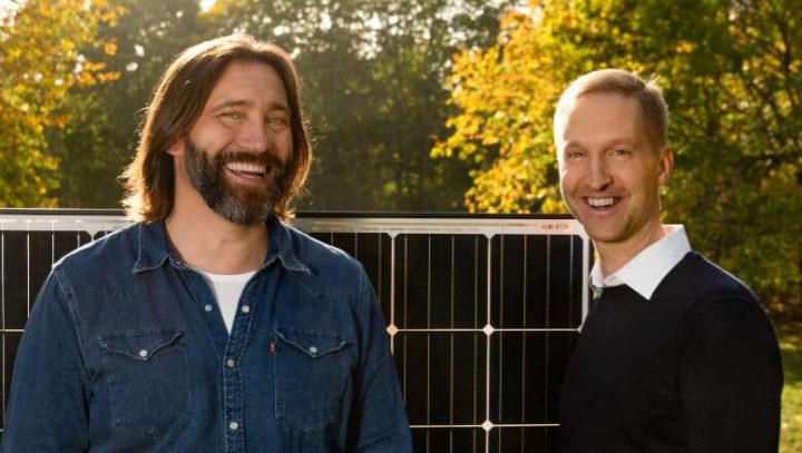 Petter Sjöström och Lars Hedström, grundare av Solkompaniet