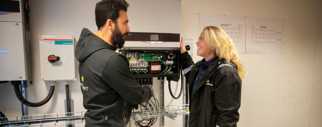 Fotografering åt Solkompaniet