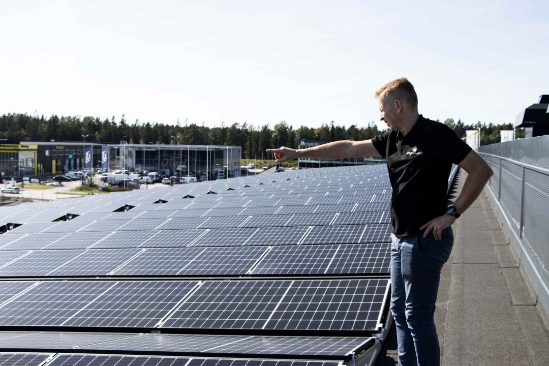 Solelanläggning-Olofsson-Bil