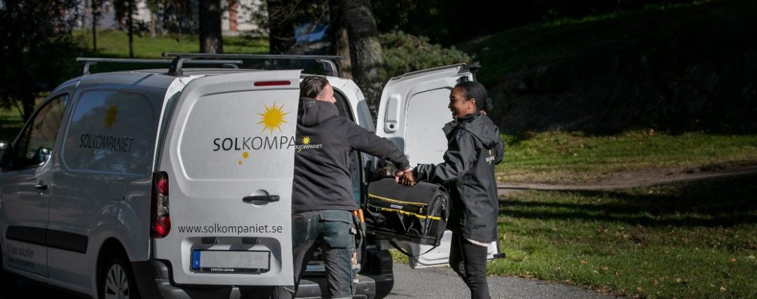 Fotografering åt Solkompaniet