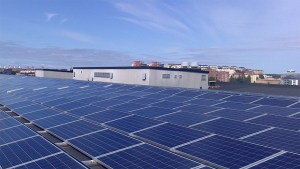 StockholmshamnarPlatta-tak (solceller på platta tak)
