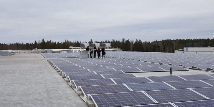 Stoppgräns för solel på stora tak hindrar solelutvecklingen