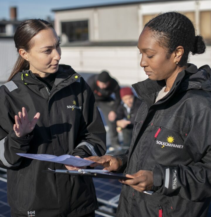 Fotografering åt Solkompaniet