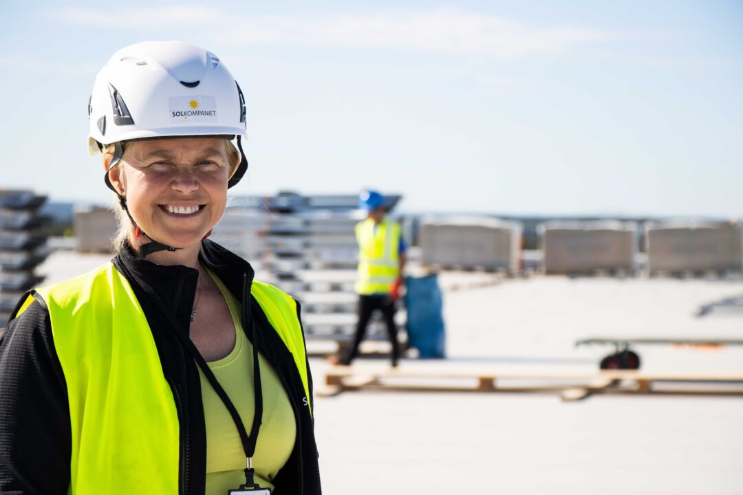 Karin Ekh, projektledare på Solkompaniet