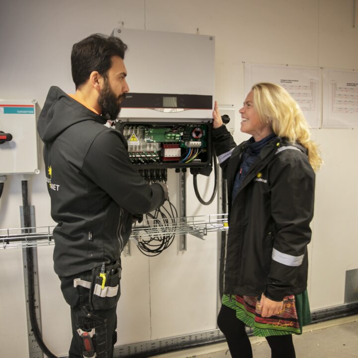 Fotografering åt Solkompaniet